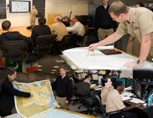 collage of People working at the Office of Naval Intellignece