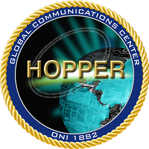 Hopper Global Communications Center Seal