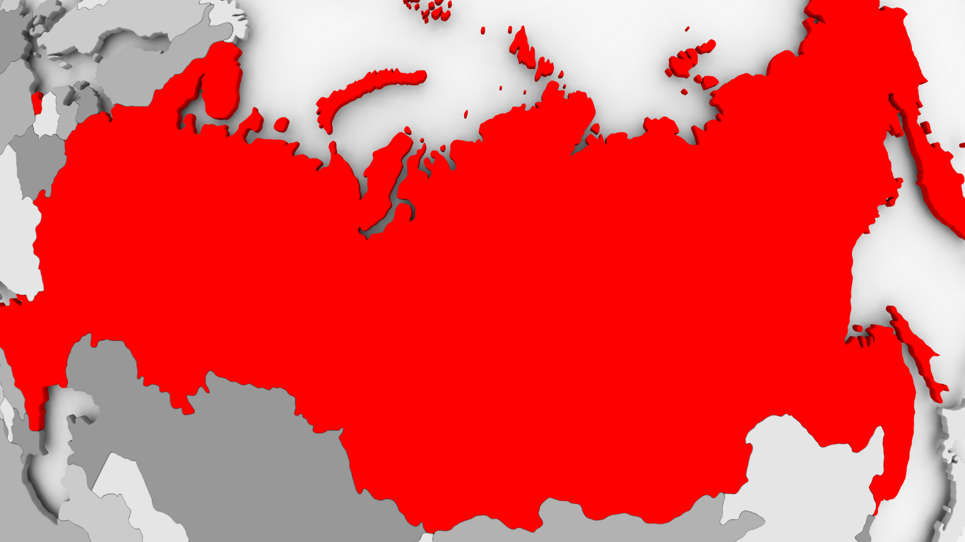Map of Russia