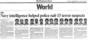 News clipping of suspects